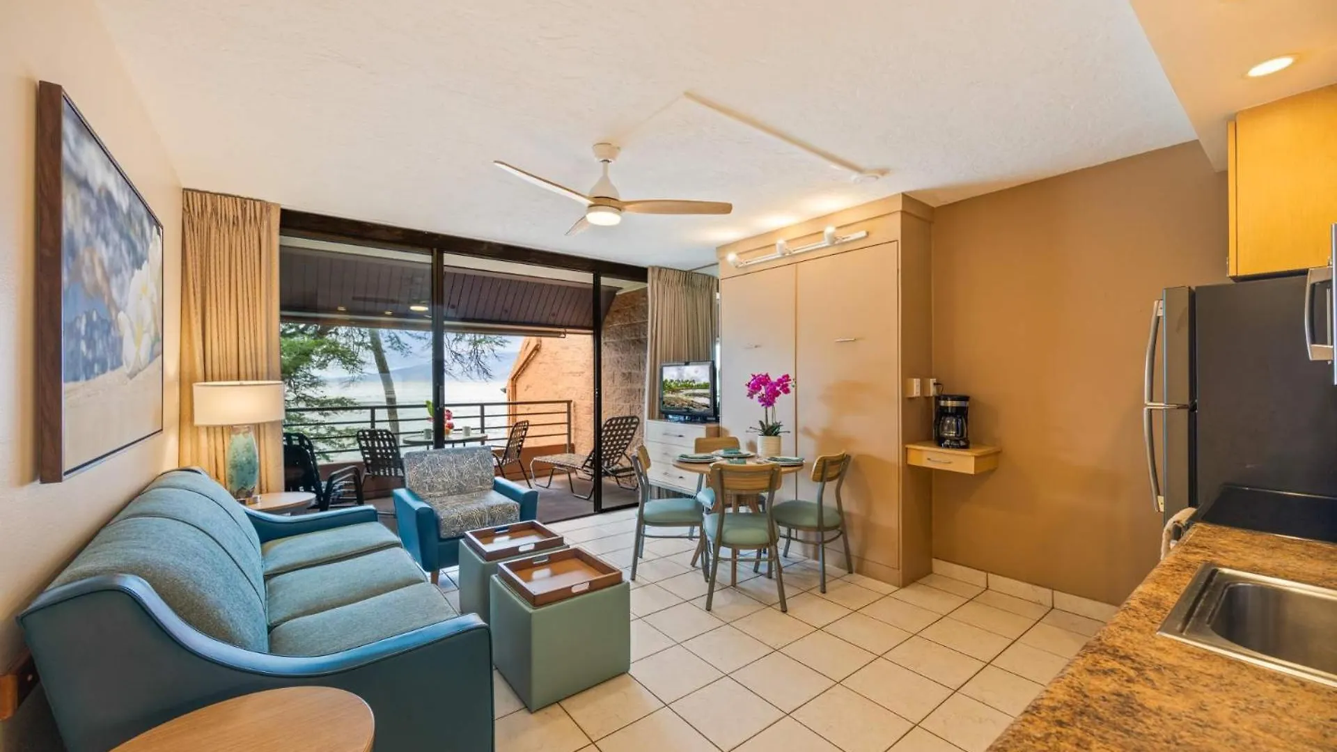 Kuleana Club #715 Oceanfront - 1 Bedroom & 1 Bathroom - 2Nd Floor Kahana Сasa de vacaciones